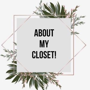 🌸ABOUT MY CLOSET🌸